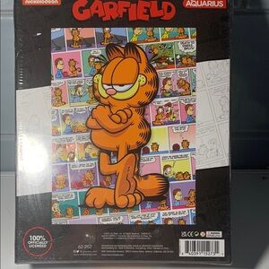 Garfield The Cat Comics 500 Piece Puzzle nickelodeon Aquarius 20" x 28" NEW